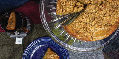 Caffeine and Crumbs: Steeped’s Streusel Coffee Cake Recipe