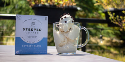 Steeped’s No-Churn Coffee Ice Cream