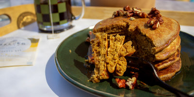 Steeped's Sunrise Coffee Pancakes