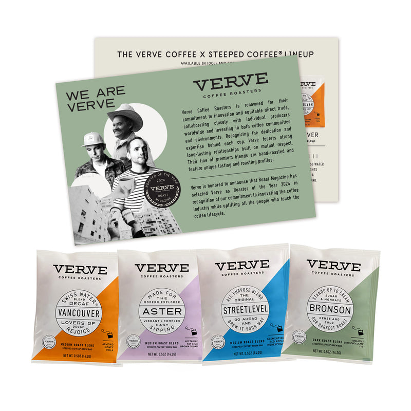Verve Coffee Roasters Wholesale Sample Set